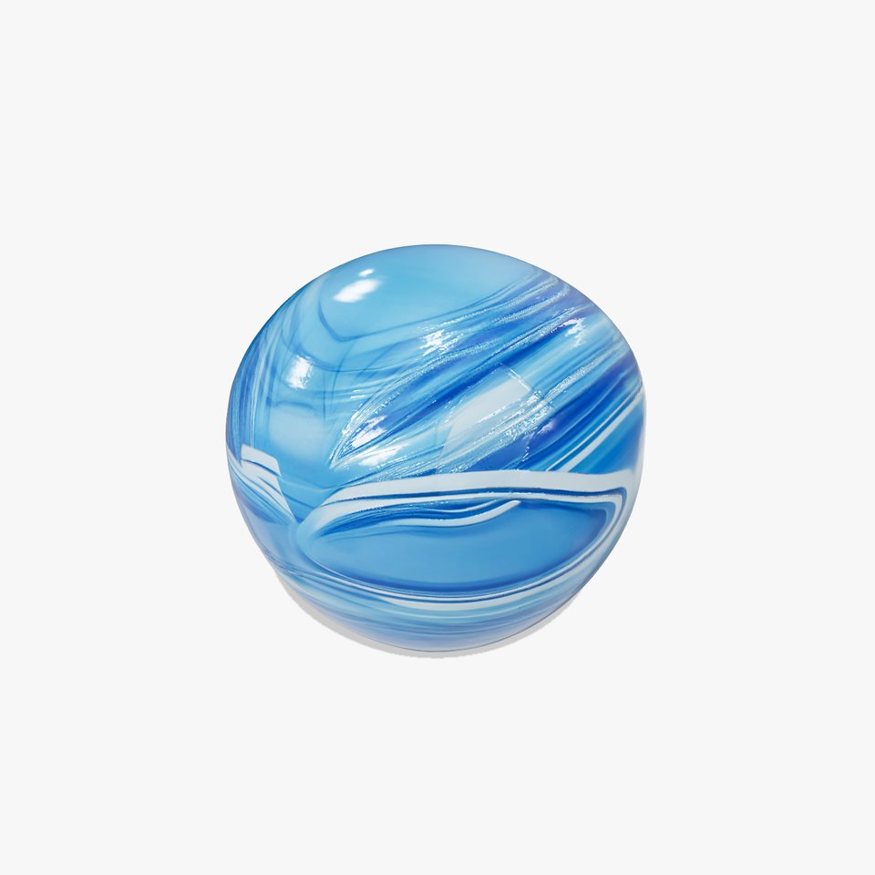 Blue Swirl Sphere model pack